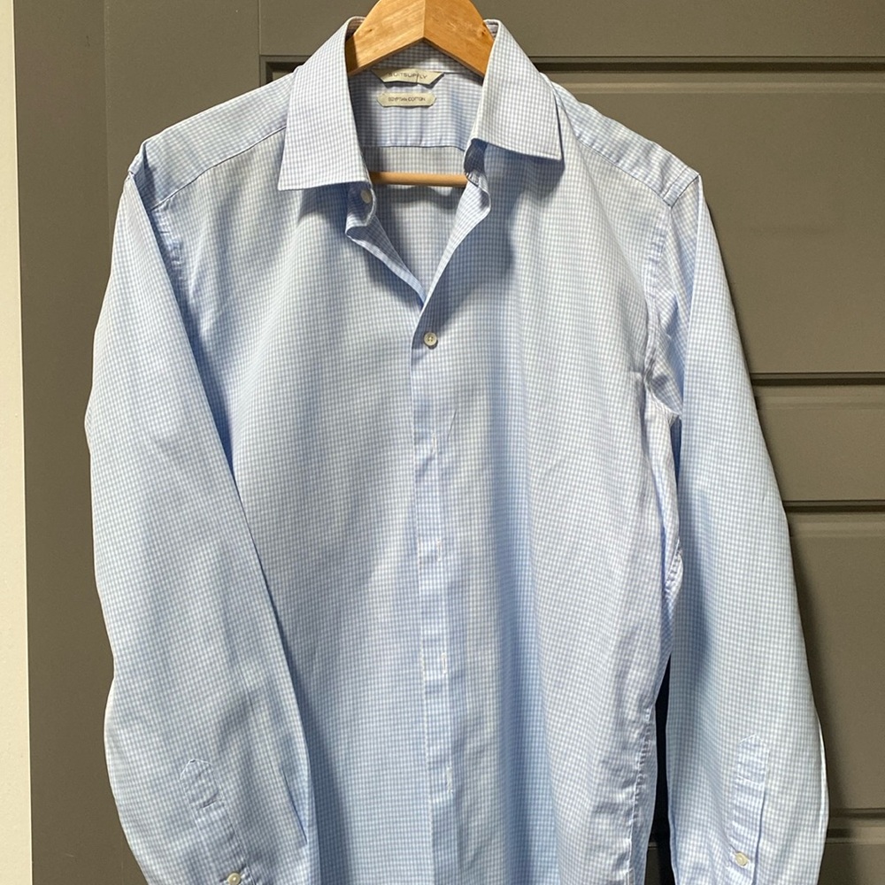 Beautiful dress shirt, delicate check